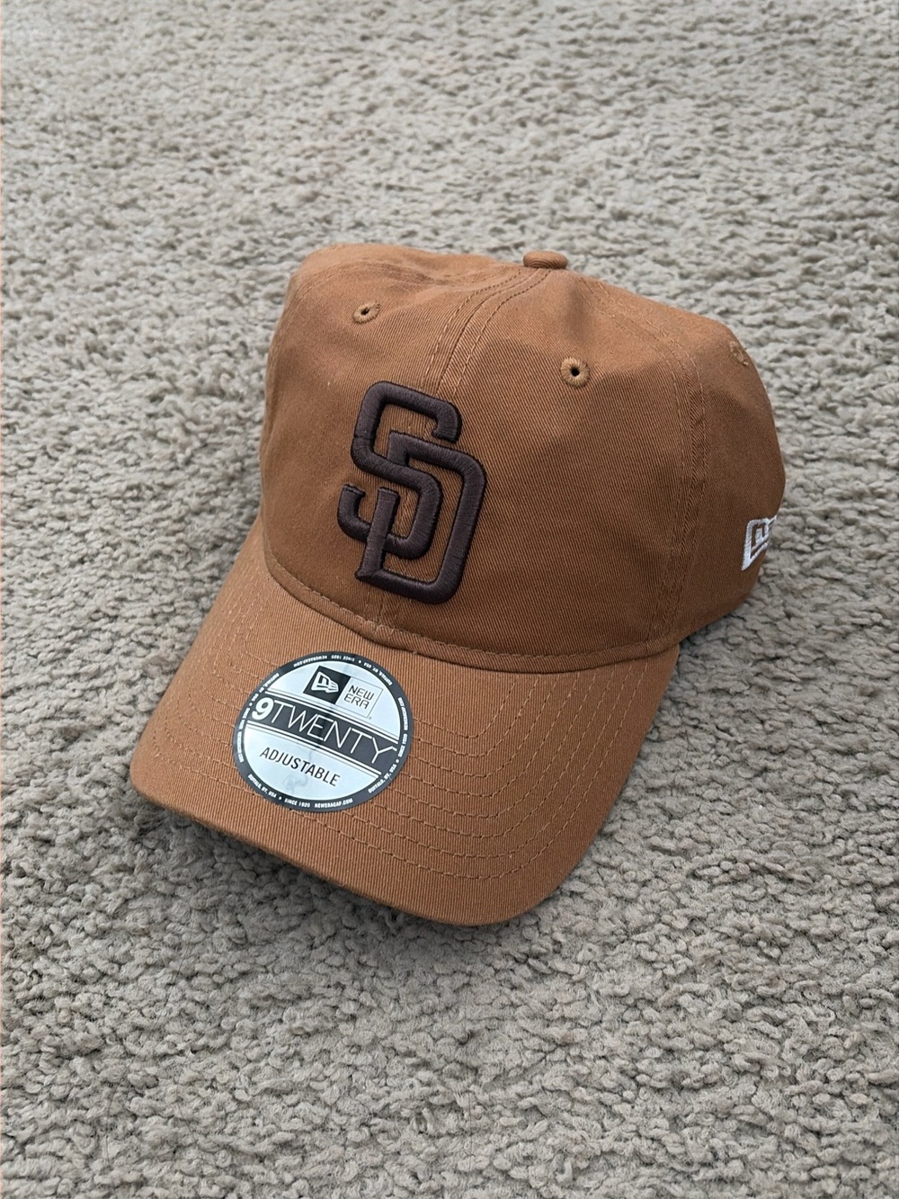 San Diego New Era Brown Hat
